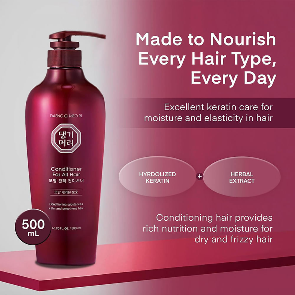 Condicionador Damage Hair Treatment Daeng Gi Meo Ri 500ml