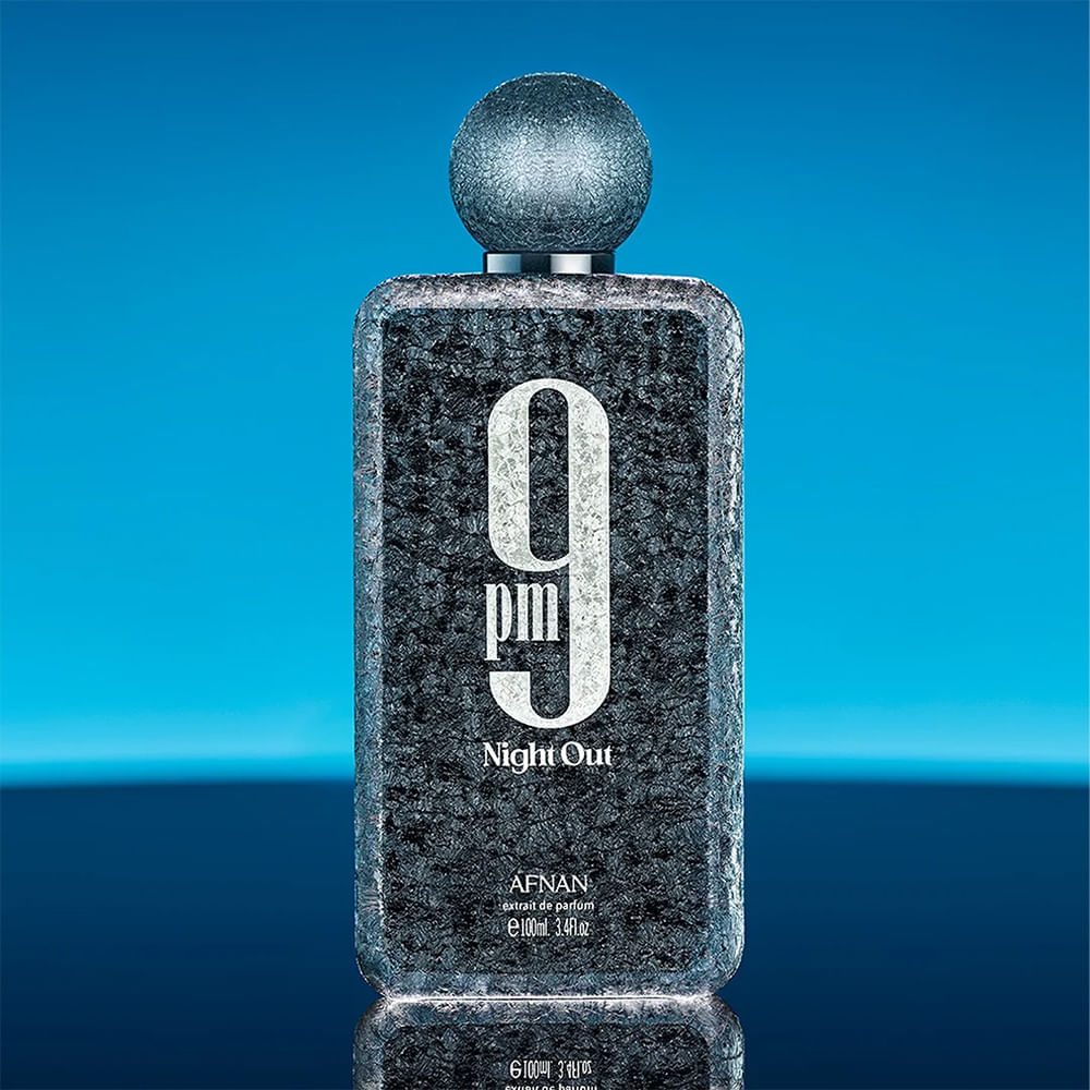 Perfume Masculino Night Out Extrait De Parfum Afnan 9pm 100ml
