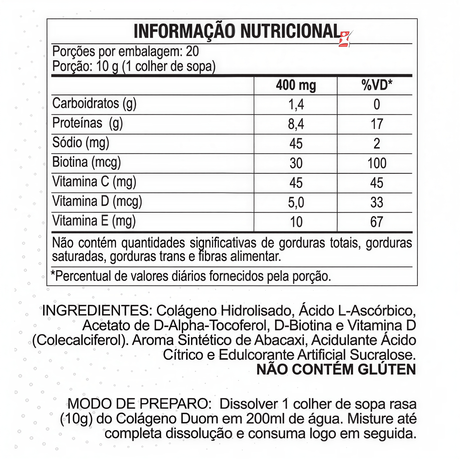 Colágeno Hidrolisado Maltta Nutrition Sabor Abacaxi 200g
