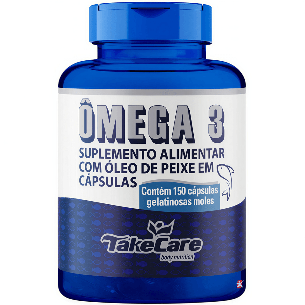 Ômega 3 Concentrado Take Care 1000mg 150 Cápsulas