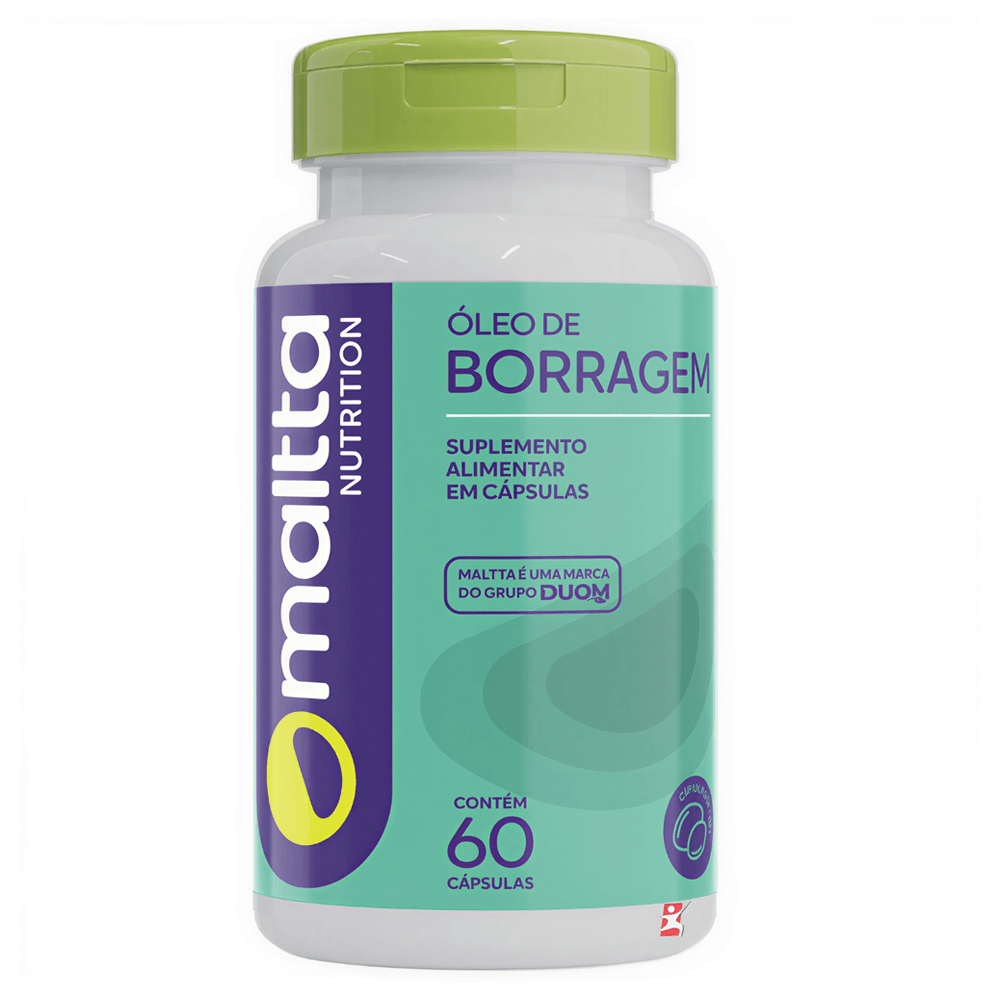 Óleo De Borragem Maltta Nutrition 60 Cápsulas Softgel