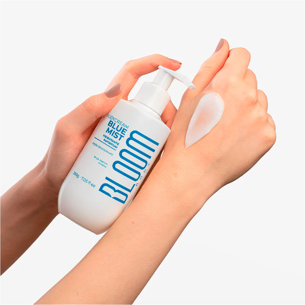 Desodorante Hidratante Blue Mist Bloom Body 200g