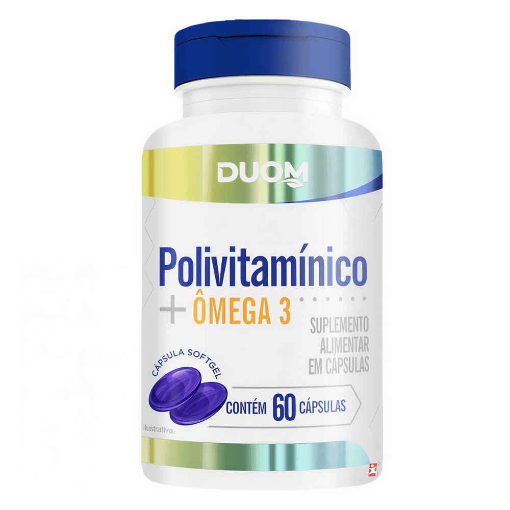 Polivitamínico + Ômega 3 Maltta Nutrition 60 Cápsulas Softgel