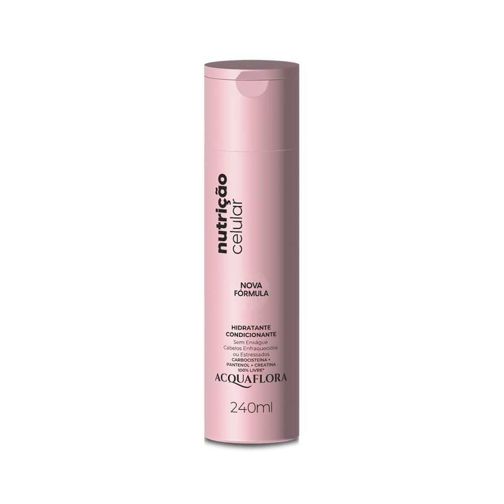 Hidratante Sem Enxágue Condicionante Nutrição Celular Acquaflora 240ml