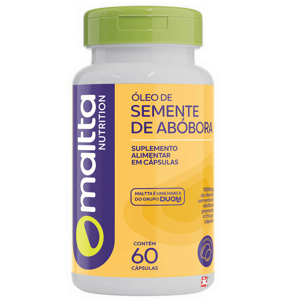 Óleo De Semente De Abóbora Maltta Nutrition 60 Cápsulas