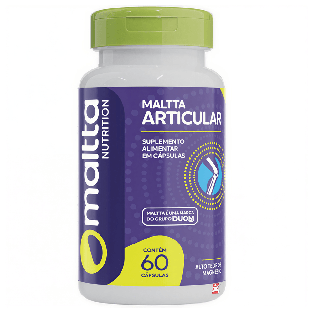 Maltta Articular Colágeno Tipo 2 + MSM + Magnésio Maltta Nutrition 60 Cápsulas