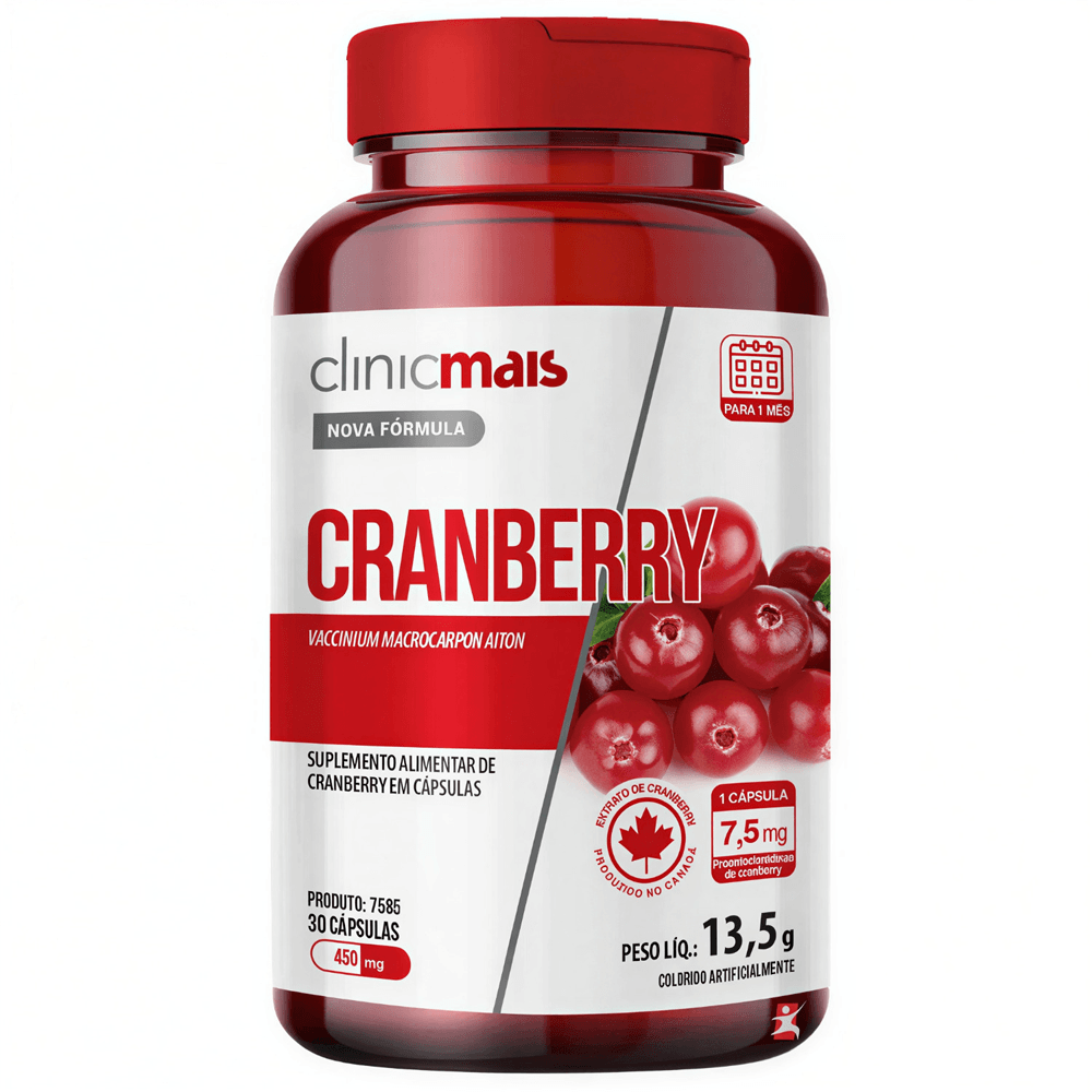 Cranberry Clinicmais 30 Cápsulas