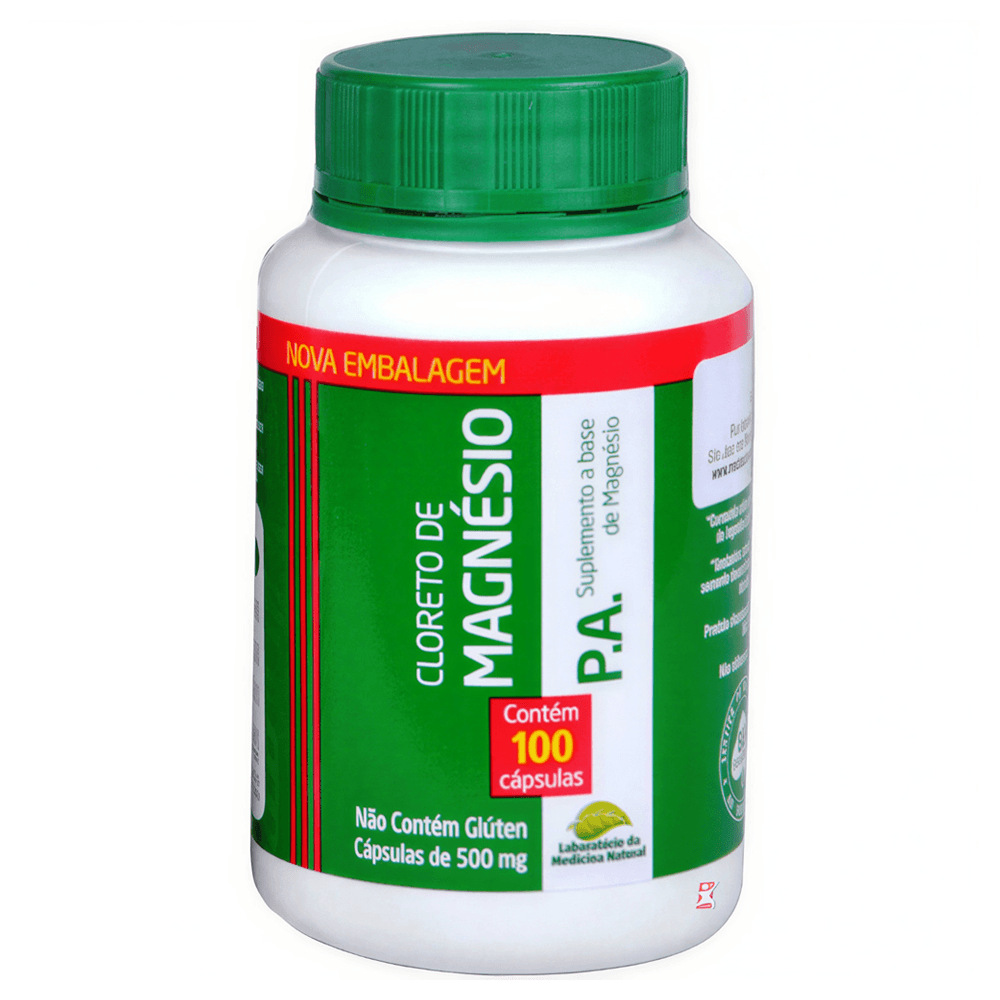 Cloreto De Magnésio Medinal 100 Cápsulas