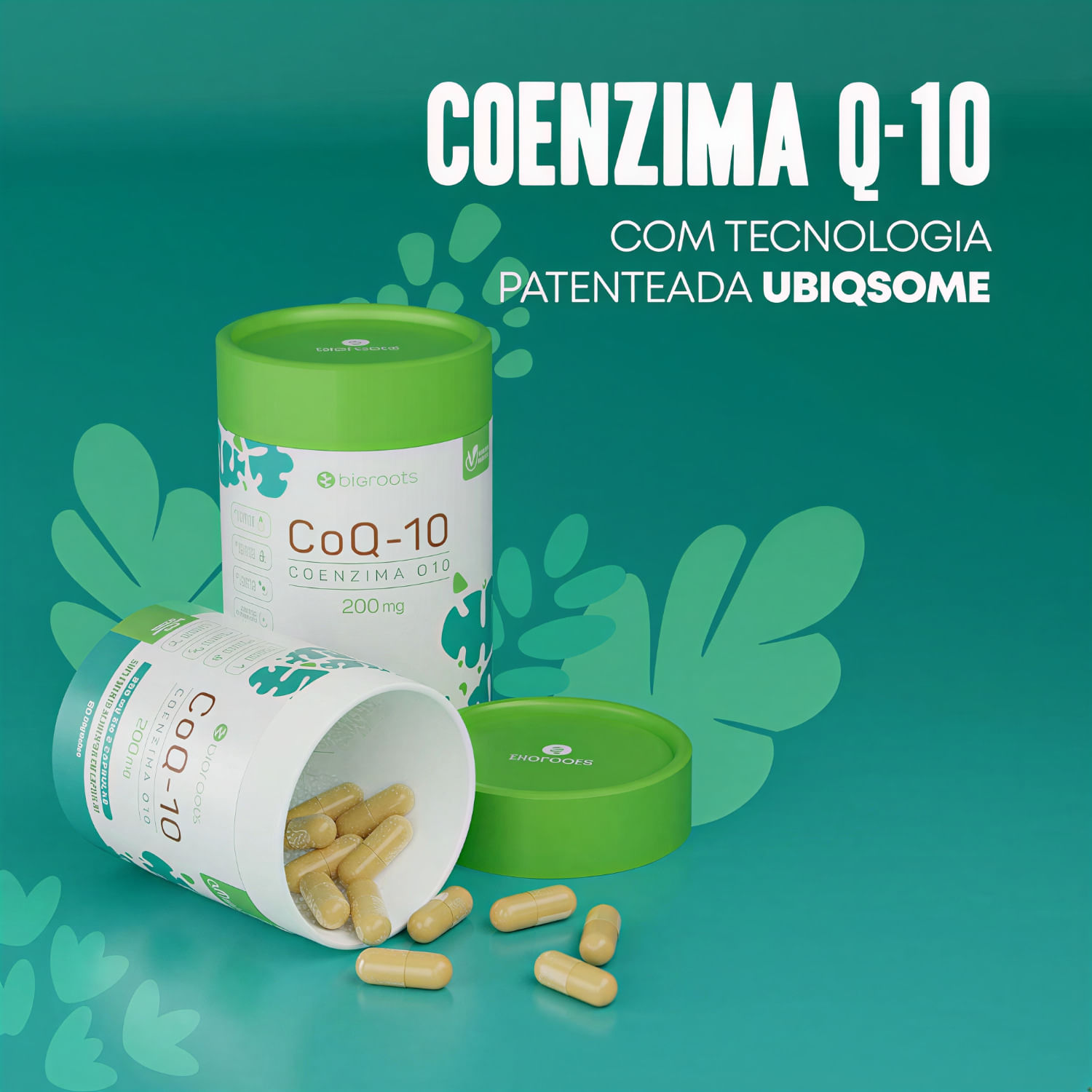 Coenzima Q10 Bioroots 120 Cápsulas