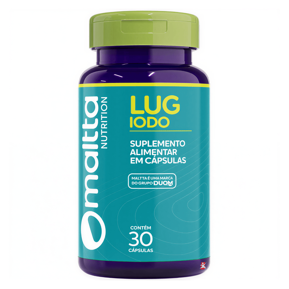 Lug Iodo Lugol Concentrado Maltta Nutrition 30 Cápsulas
