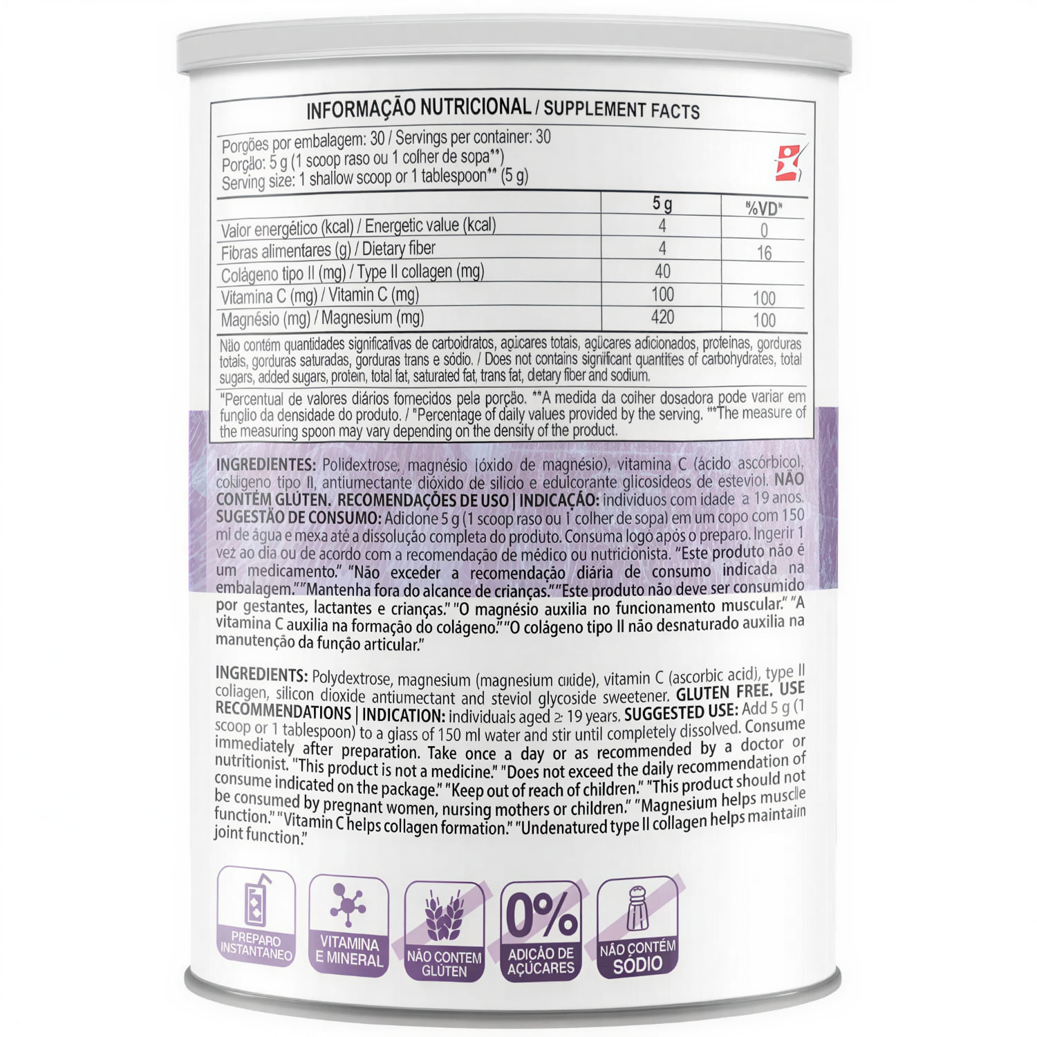 Artimag Mais Colageno Tipo 2 Clinicmais Sabor Neutro 150g