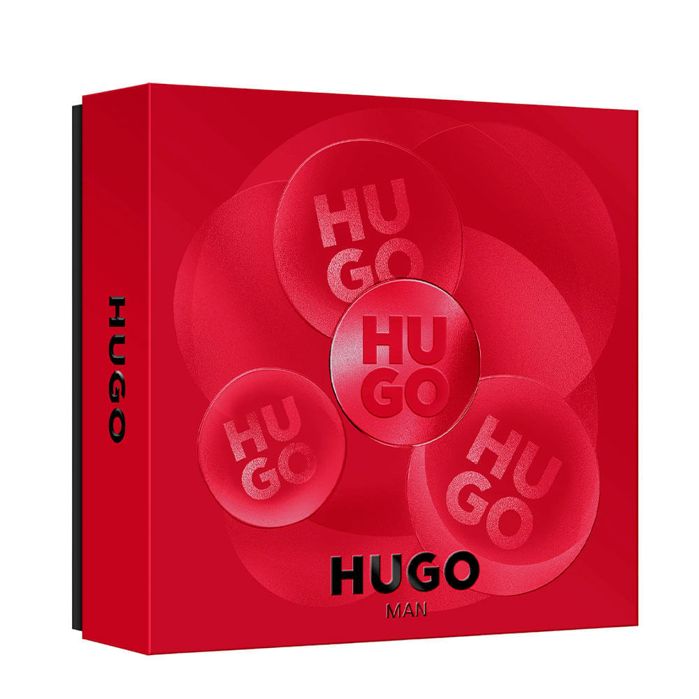 Kit Man Hugo Boss Perfume Masculino Eau de Toilette 75ml + Desodorante 150ml