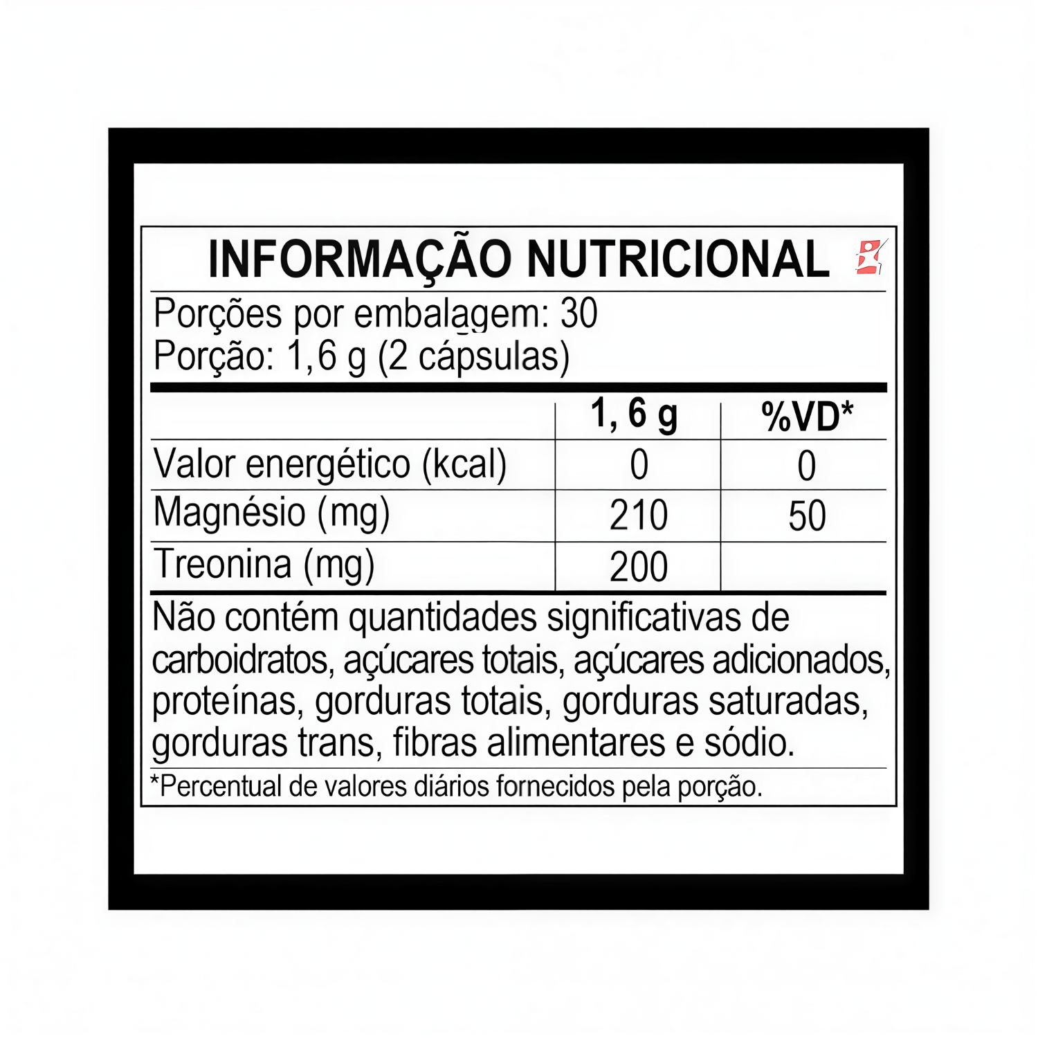 Mag-4 Treonina Apisnutri 60 Cápsulas