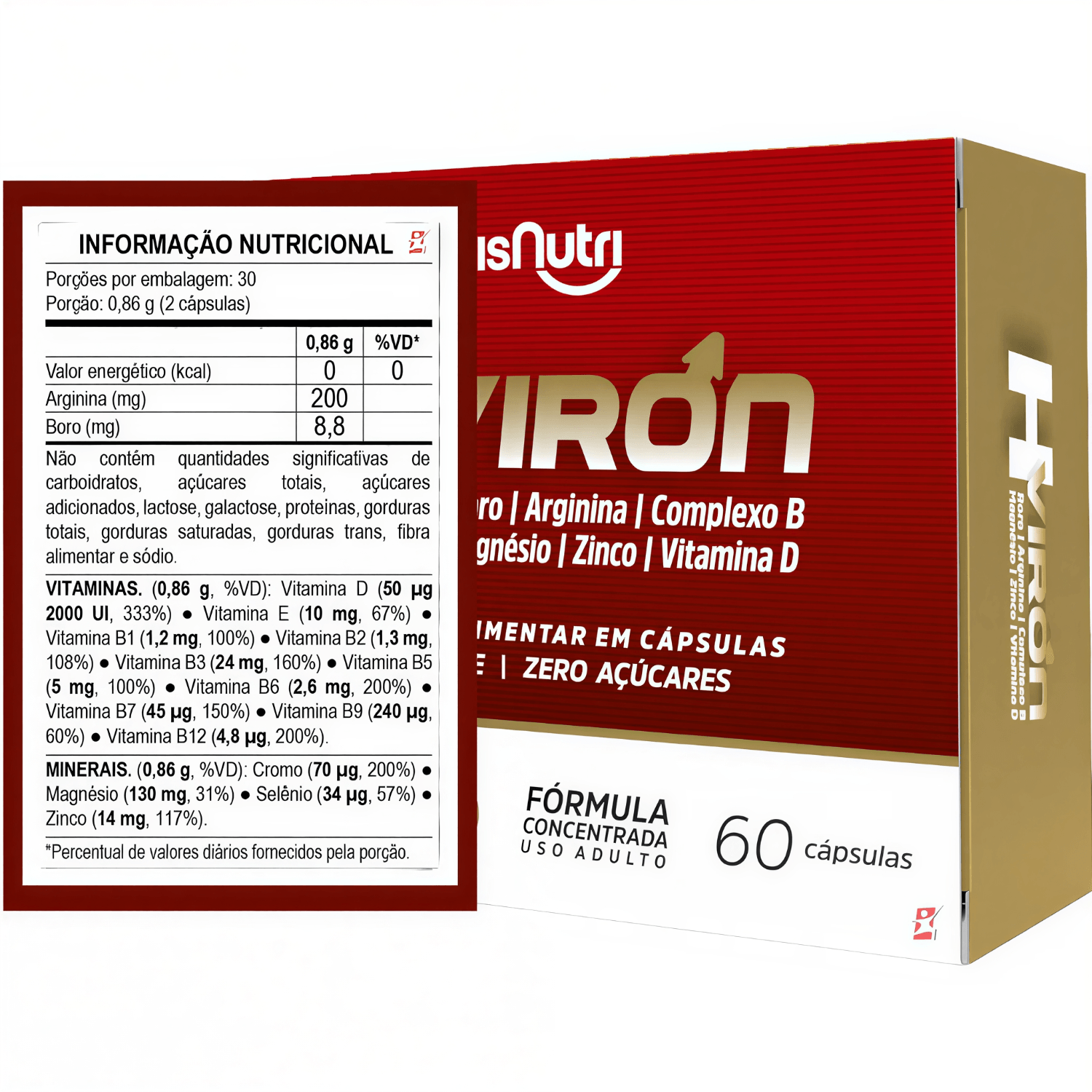 H-Viron Apisnutri 60 Cápsulas