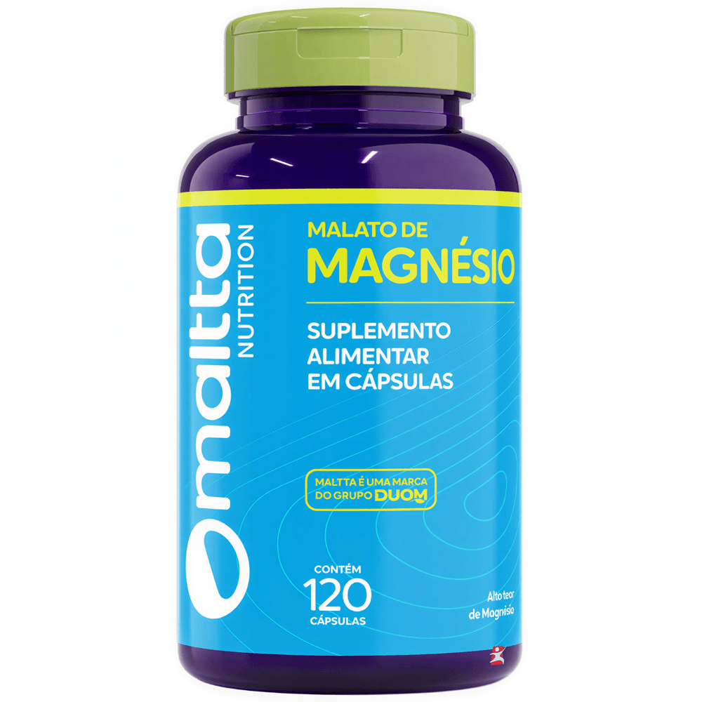 Malato De Magnésio Maltta Nutrition 120 Cápsulas