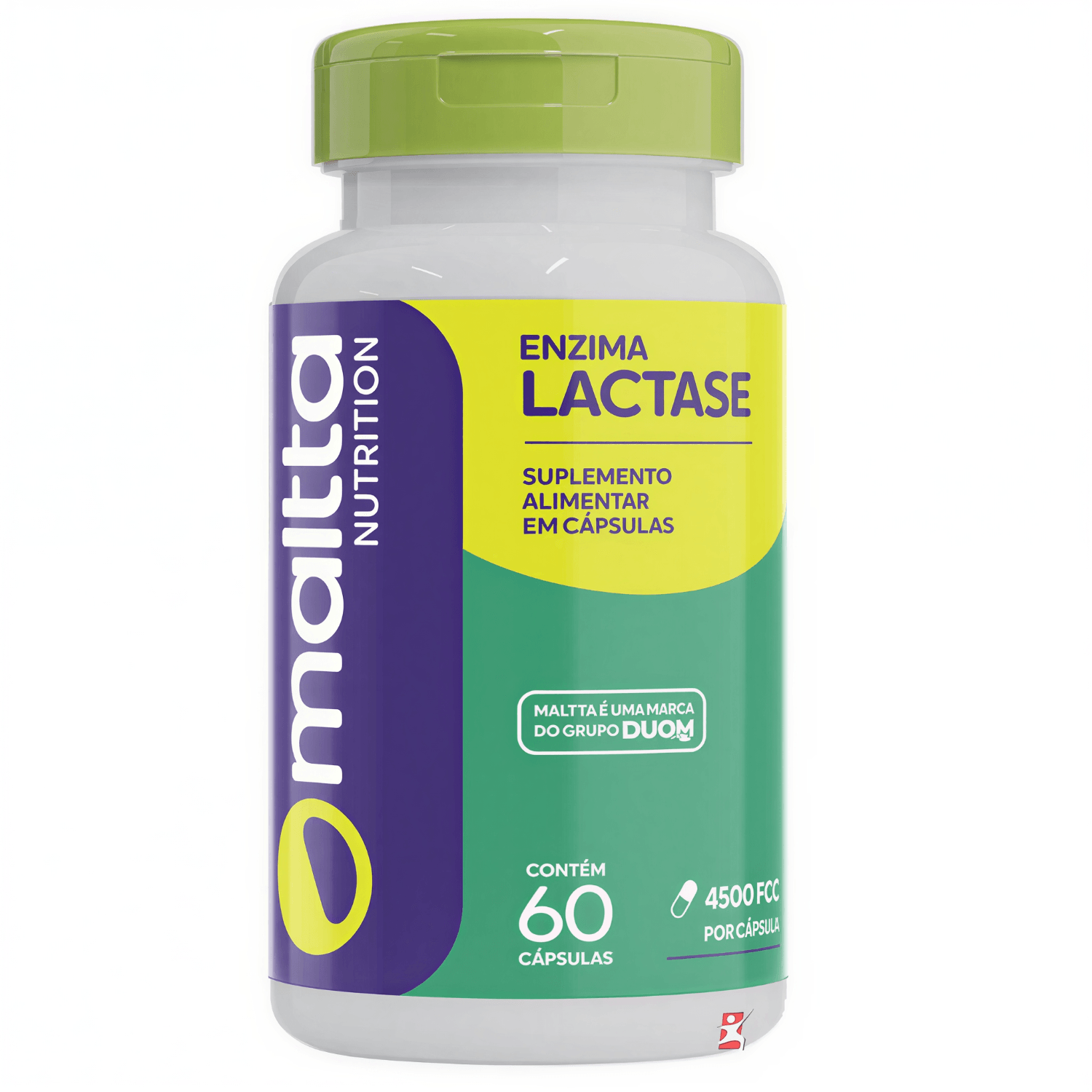 Kit 2 Enzima Lactase Maltta Nutrition 60 Cápsulas