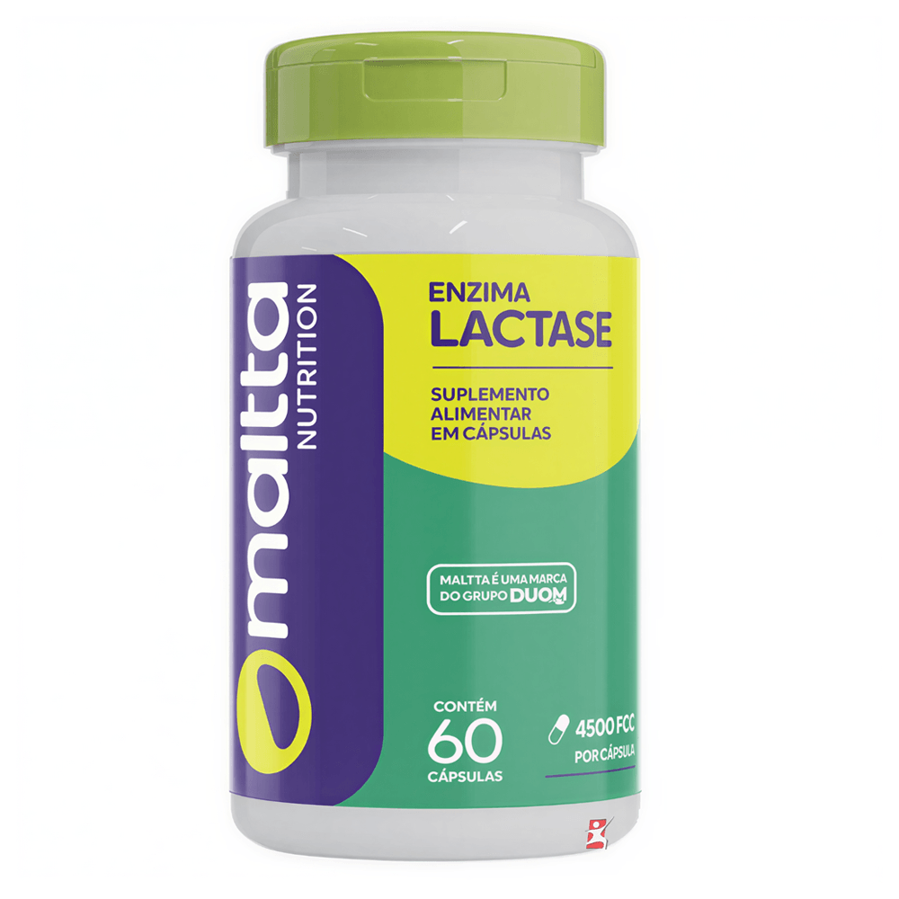 Enzima Lactase Maltta Nutrition 60 Cápsulas