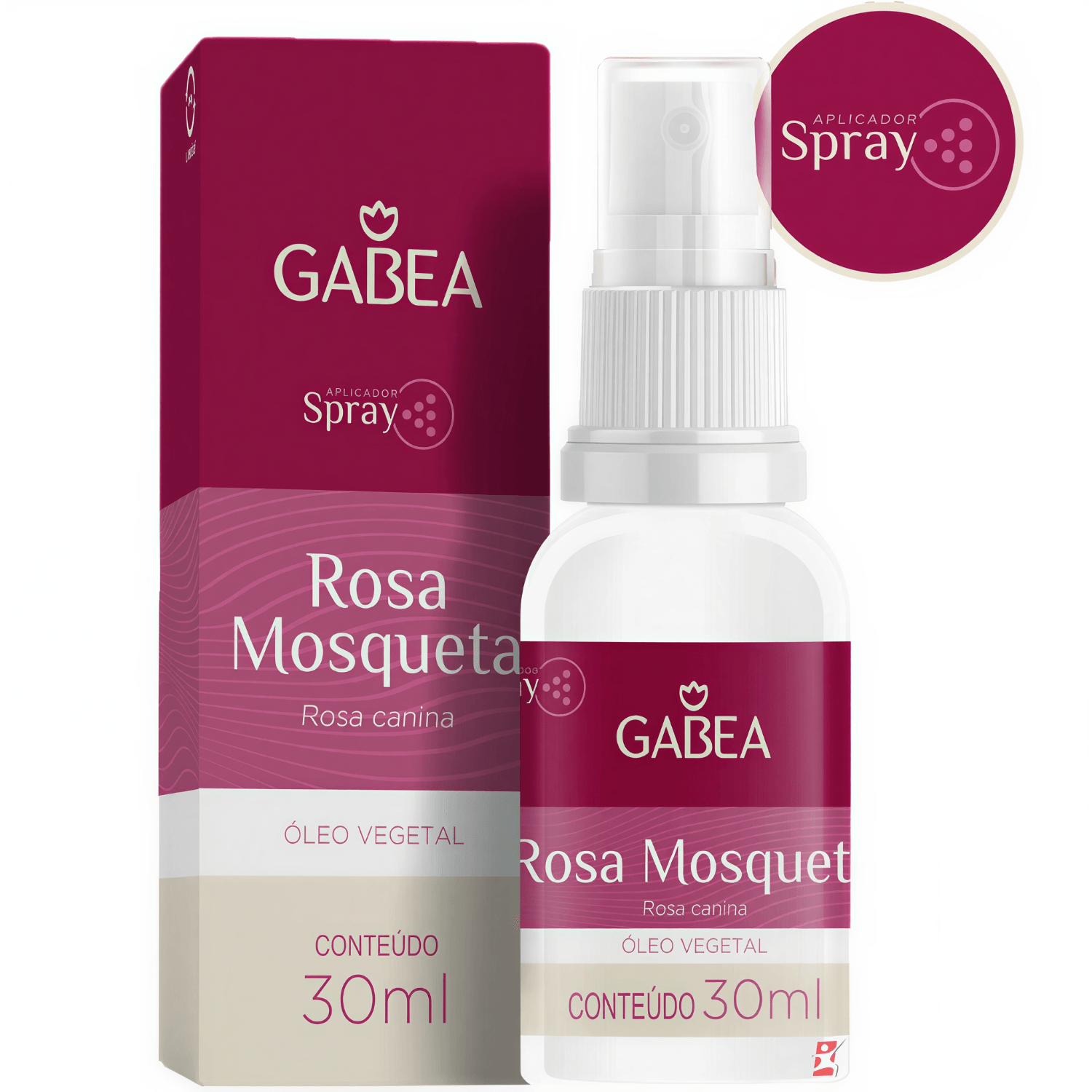 Óleo Vegetal Spray De Rosa Mosqueta Gabea Rosa Canina 30ml