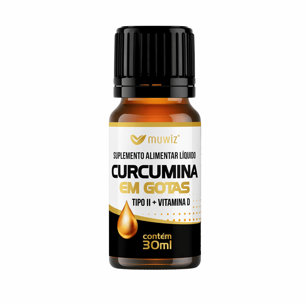 Curcumina + Colágeno Tipo 2 + Vitamina D Muwiz 30ml