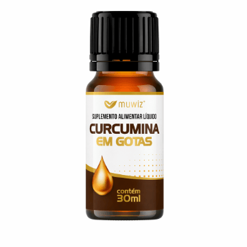 Curcumina Em Gotas Muwiz 30ml