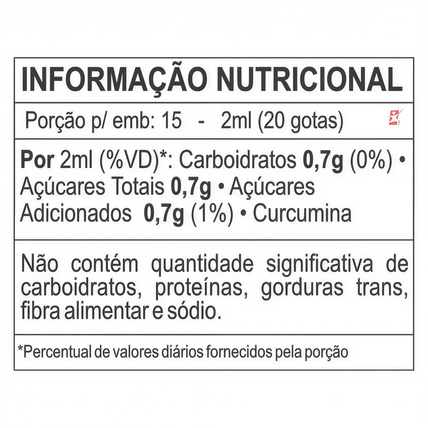 Curcumina Em Gotas Muwiz 30ml