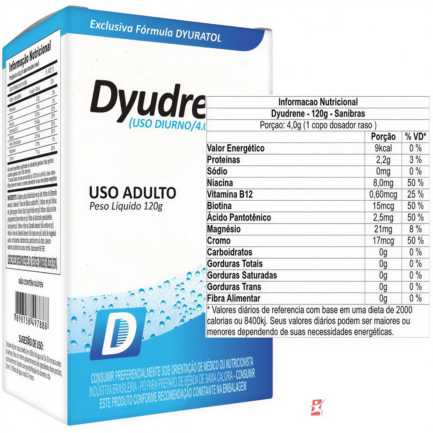Dyudrene Power Supplements 120g