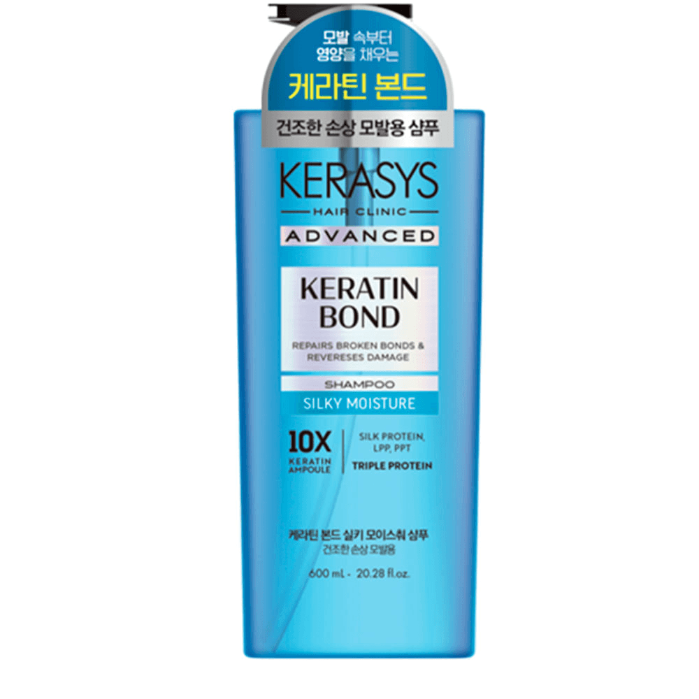 Shampoo Advanced Keratin Bond Silky Moisture Kerasys 600ml