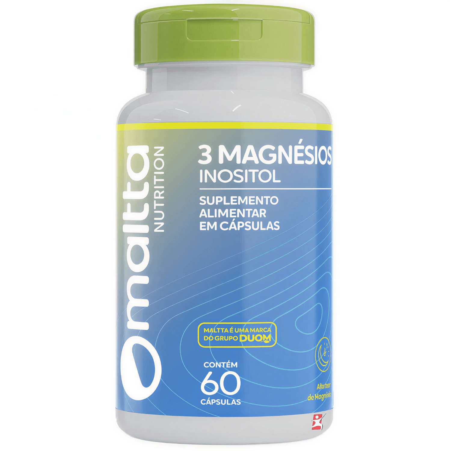 Kit Maltta Nutrition 3 Magnésios Inositol + Melatonina + Triptofano 60 Cápsulas Cada