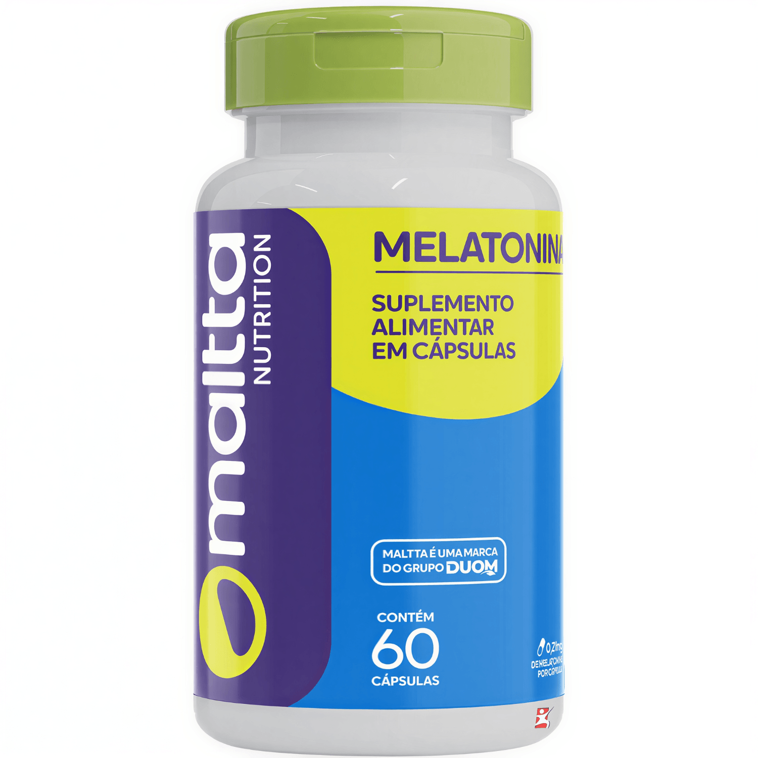 Kit Maltta Nutrition 3 Magnésios Inositol + Melatonina + Triptofano 60 Cápsulas Cada
