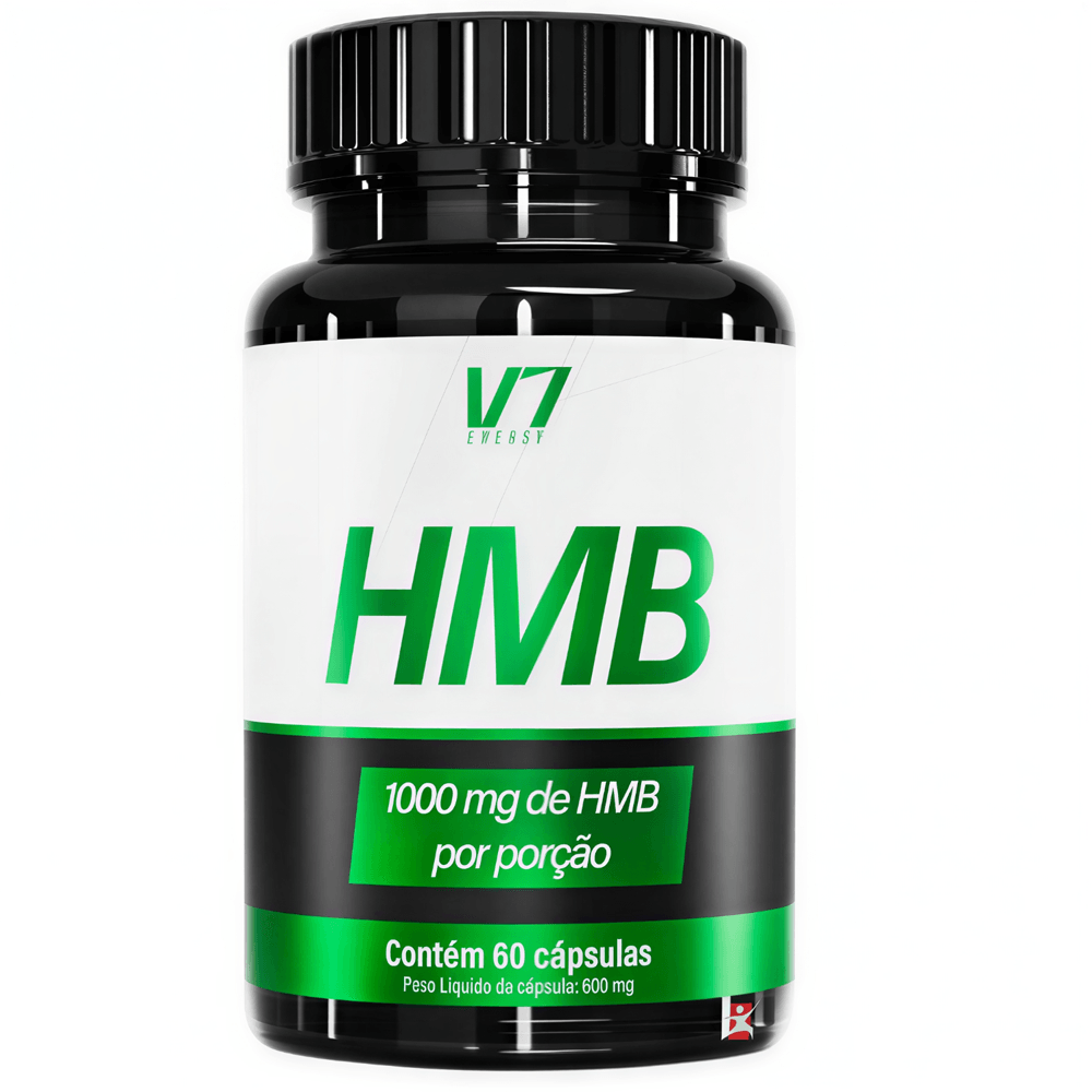 Hmb Hidroximetilbutirato V7 Energy 60 Cápsulas
