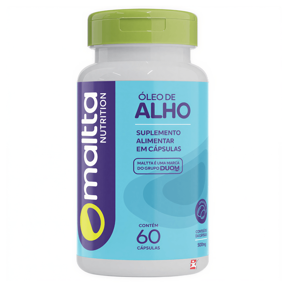 Óleo De Alho Maltta Nutrition 500mg 60 Cápsulas