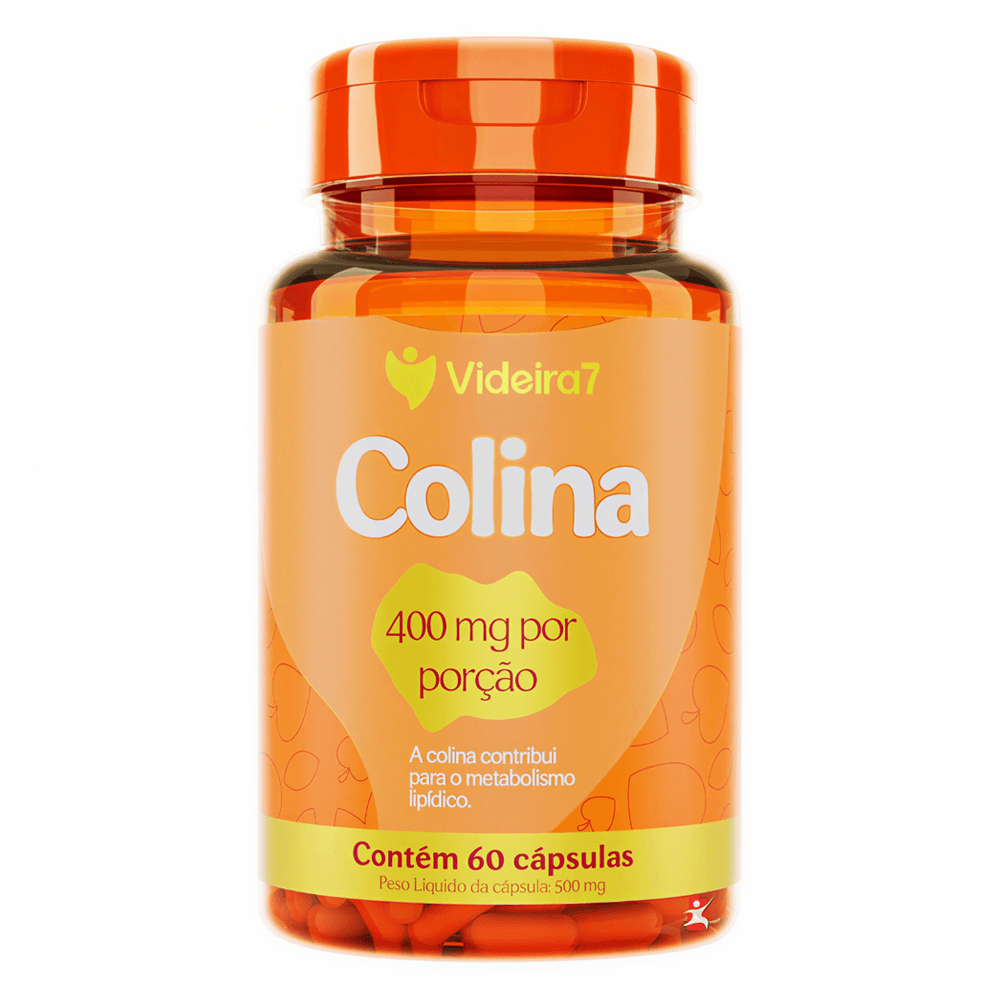 Colina Videira7 400mg Por Porção 60 Cápsulas