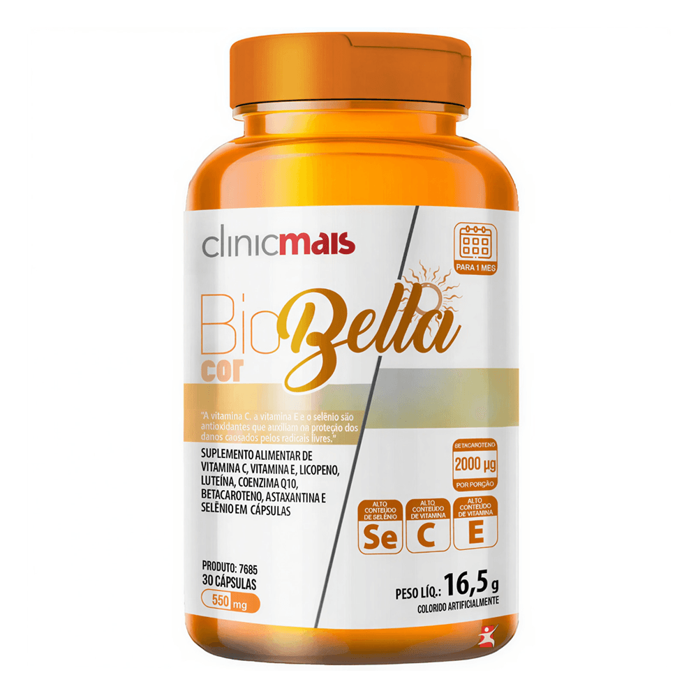 Biobella Cor Clinicmais 30 Cápsulas