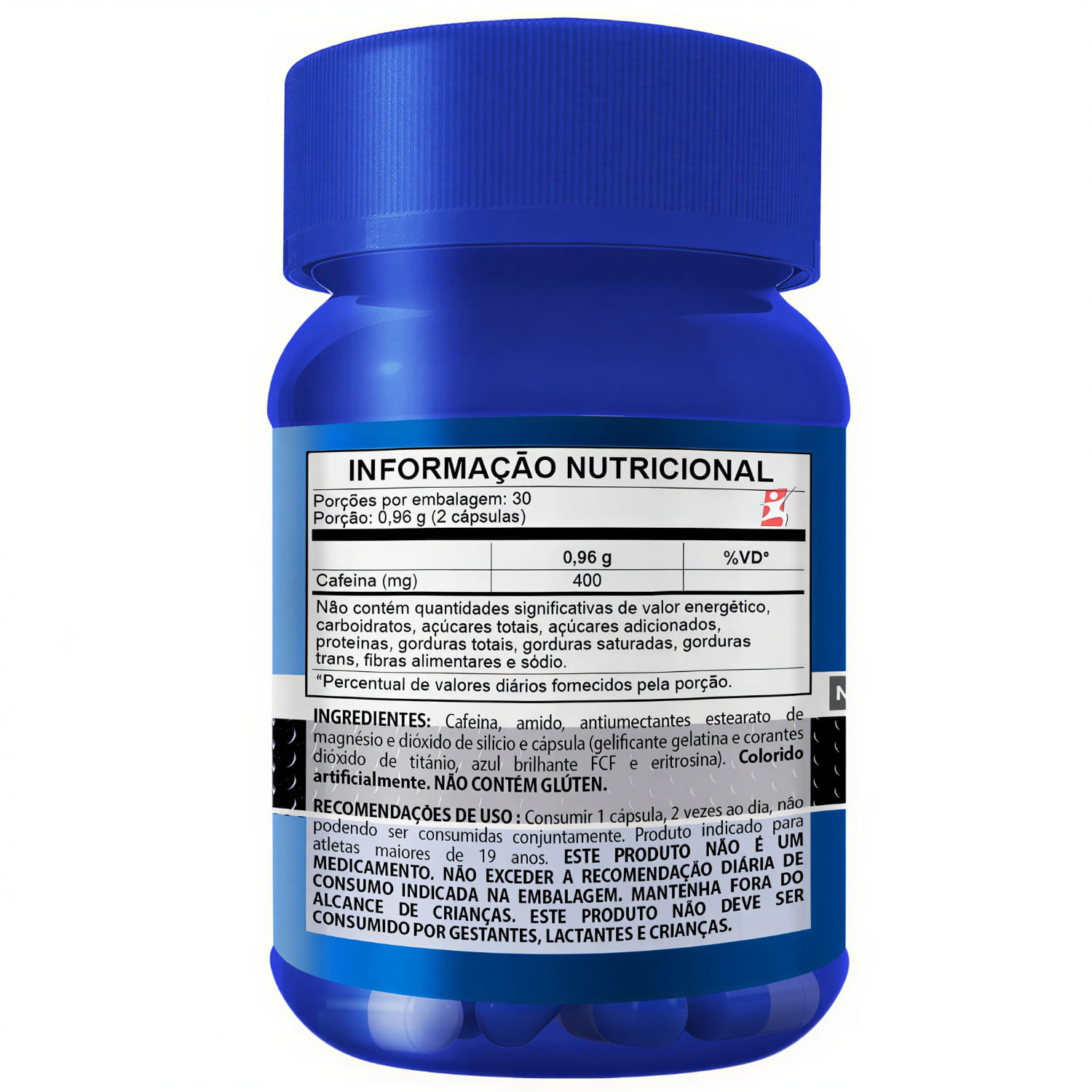 Caffeine Mais Clinicmais 400mg 60 Cápsulas