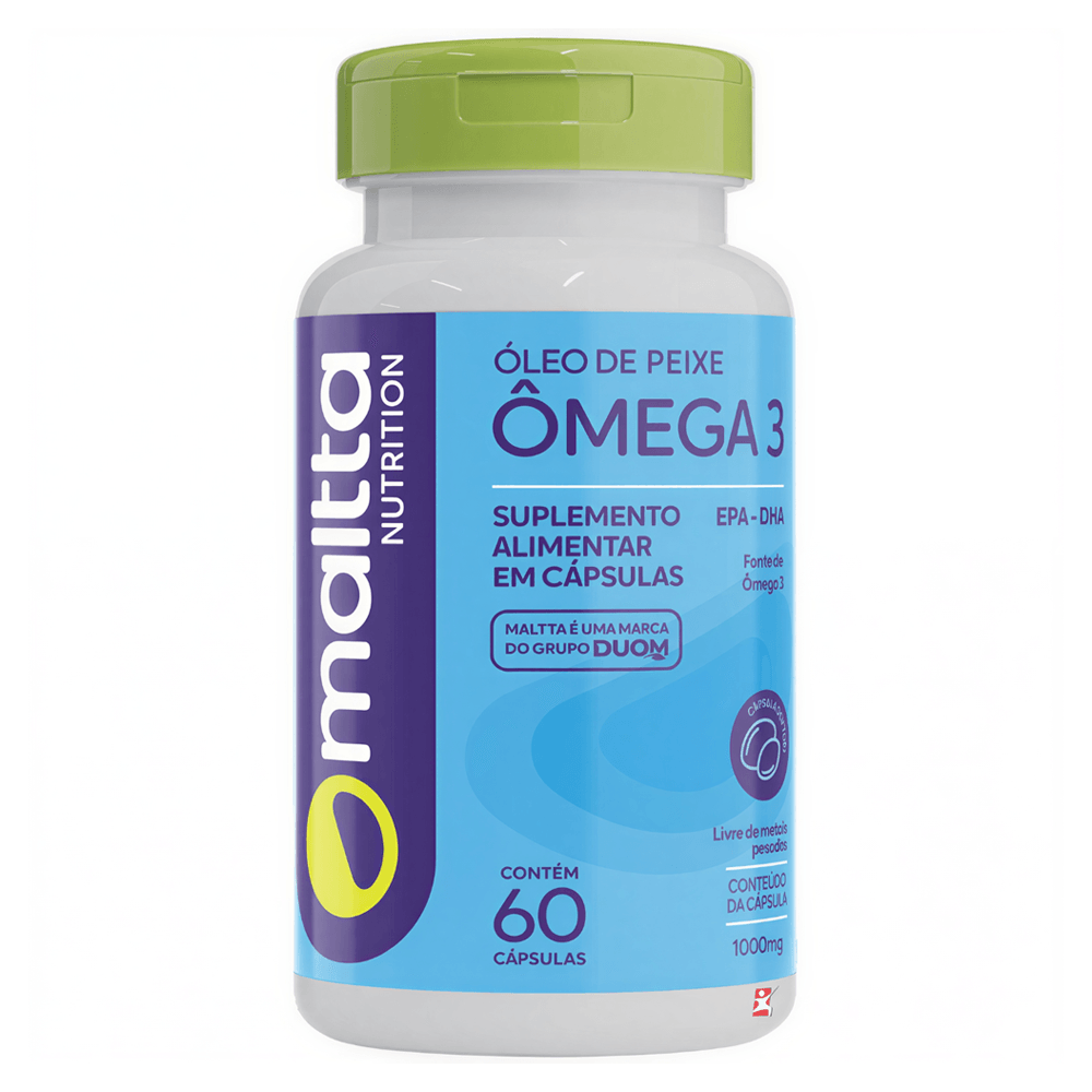 Ômega 3 Maltta Nutrition 60 Cápsulas Softgel