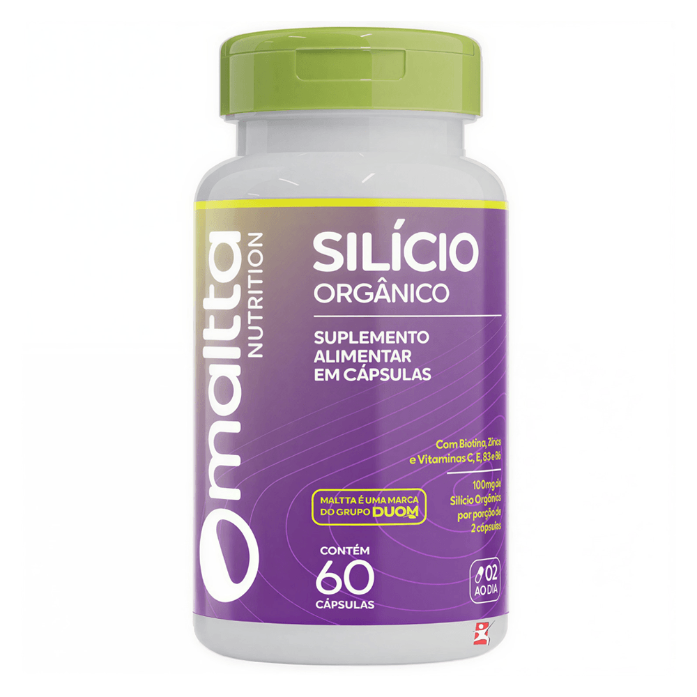 Silício Orgânico Maltta Nutrition 60 Cápsulas