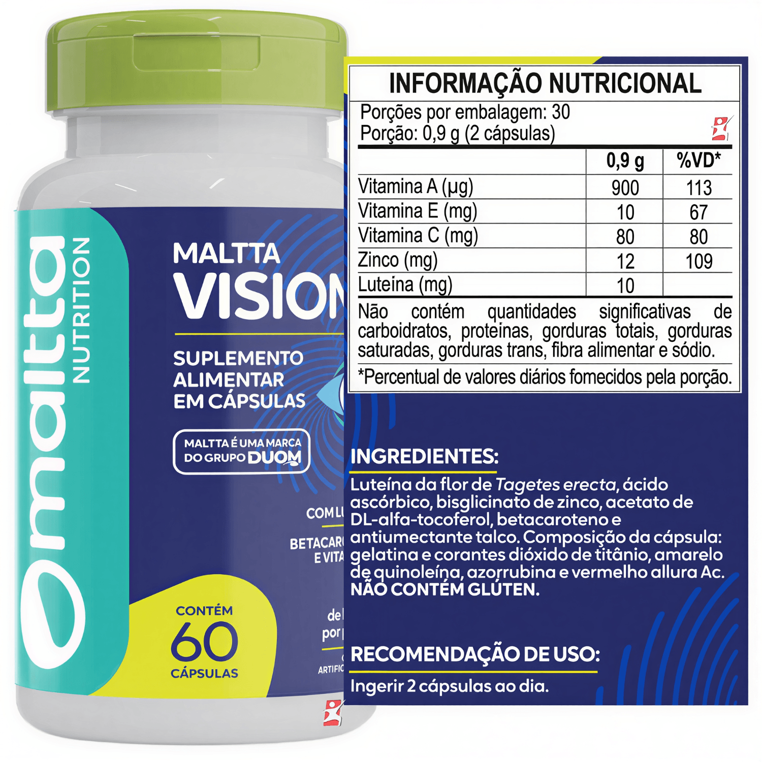 Maltta Vision Maltta Nutrition 60 Cápsulas
