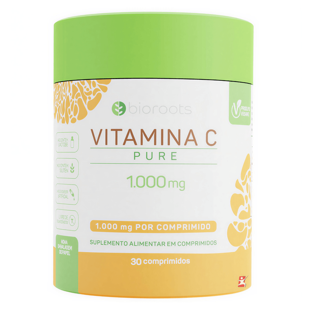 Vitamina C Bioroots 1000mg 30 Comprimidos