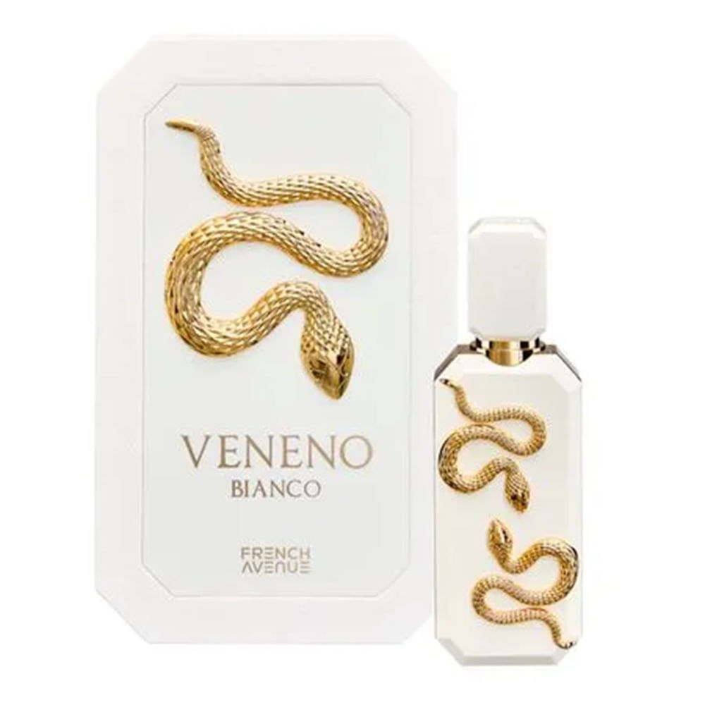 Perfume Árabe Unissex Veneno Bianco Extrait de Parfum French Avenue 100ml