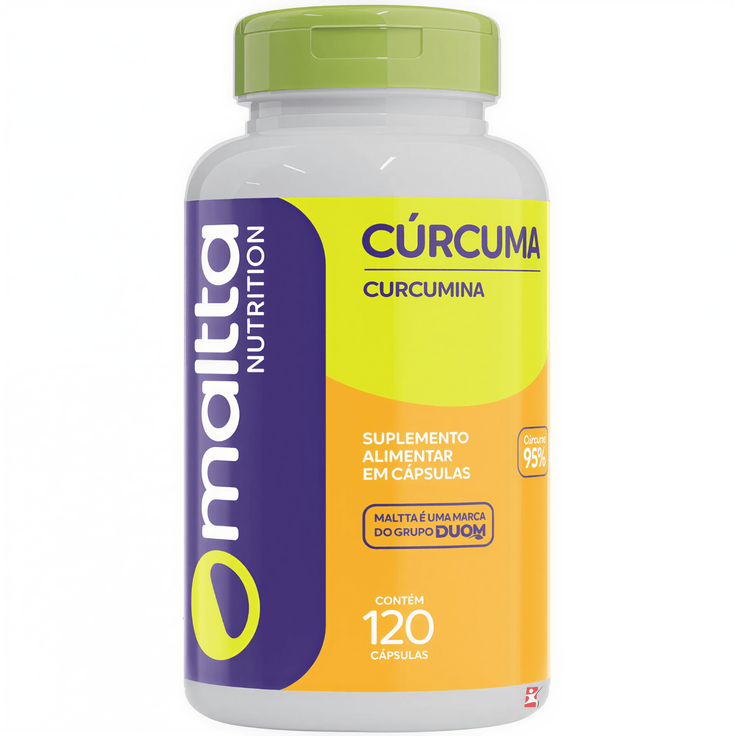 Kit 4 Cúrcuma Curcumina Maltta Nutrition 120 Cápsulas