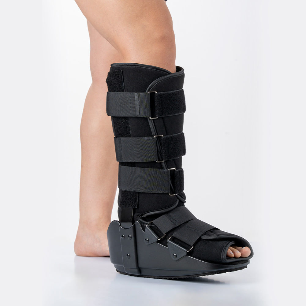 Bota Ortopédica Imobilizadora Longa em Alumínio Ortho Care Dellamed Tamanho G