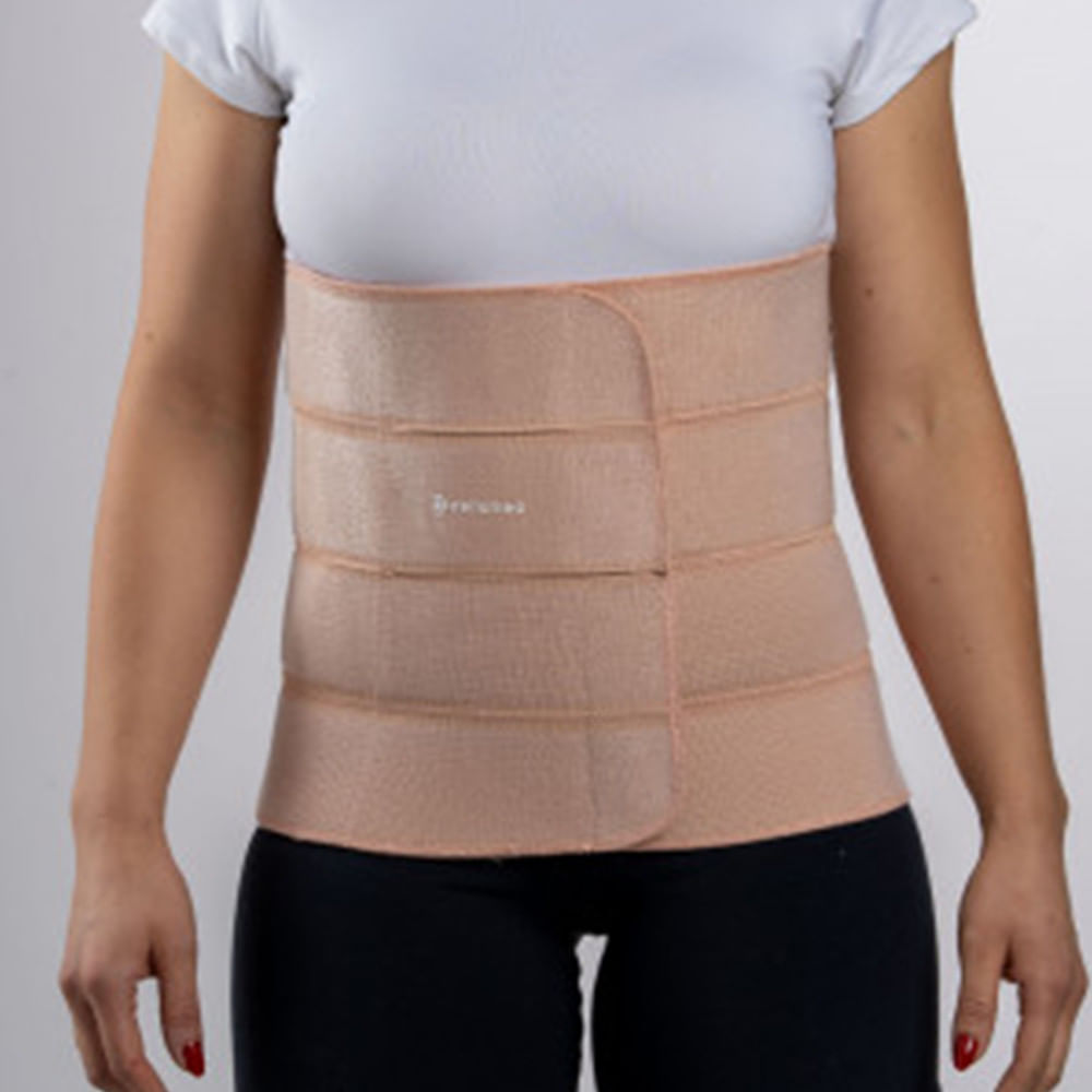 Faixa Abdominal 4 Painéis Ortho Care Dellamed Tamanho M