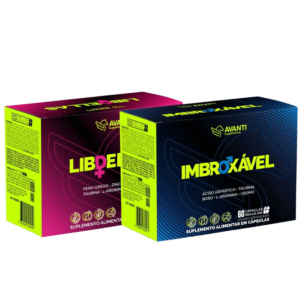 Kit Avanti Supplements Multivitamínico Imbroxável + Libdellas