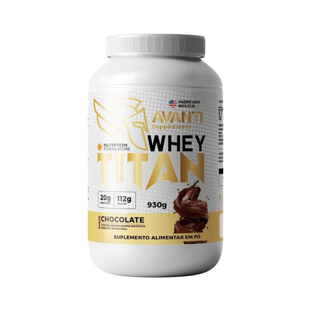 Whey Titan Concentrado Importado Avanti Supplements 930g