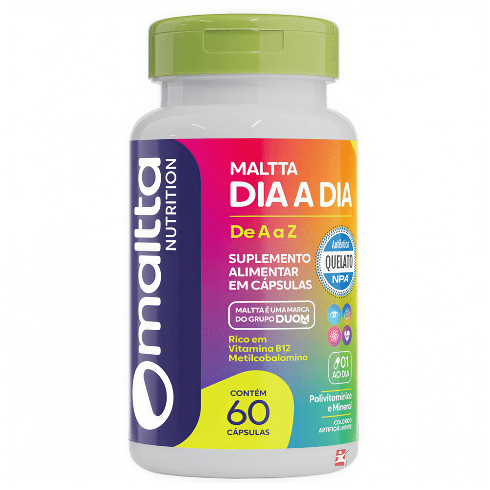 Polivitamínico Maltta Dia A Dia De A-z Maltta Nutrition 60 Cápsulas