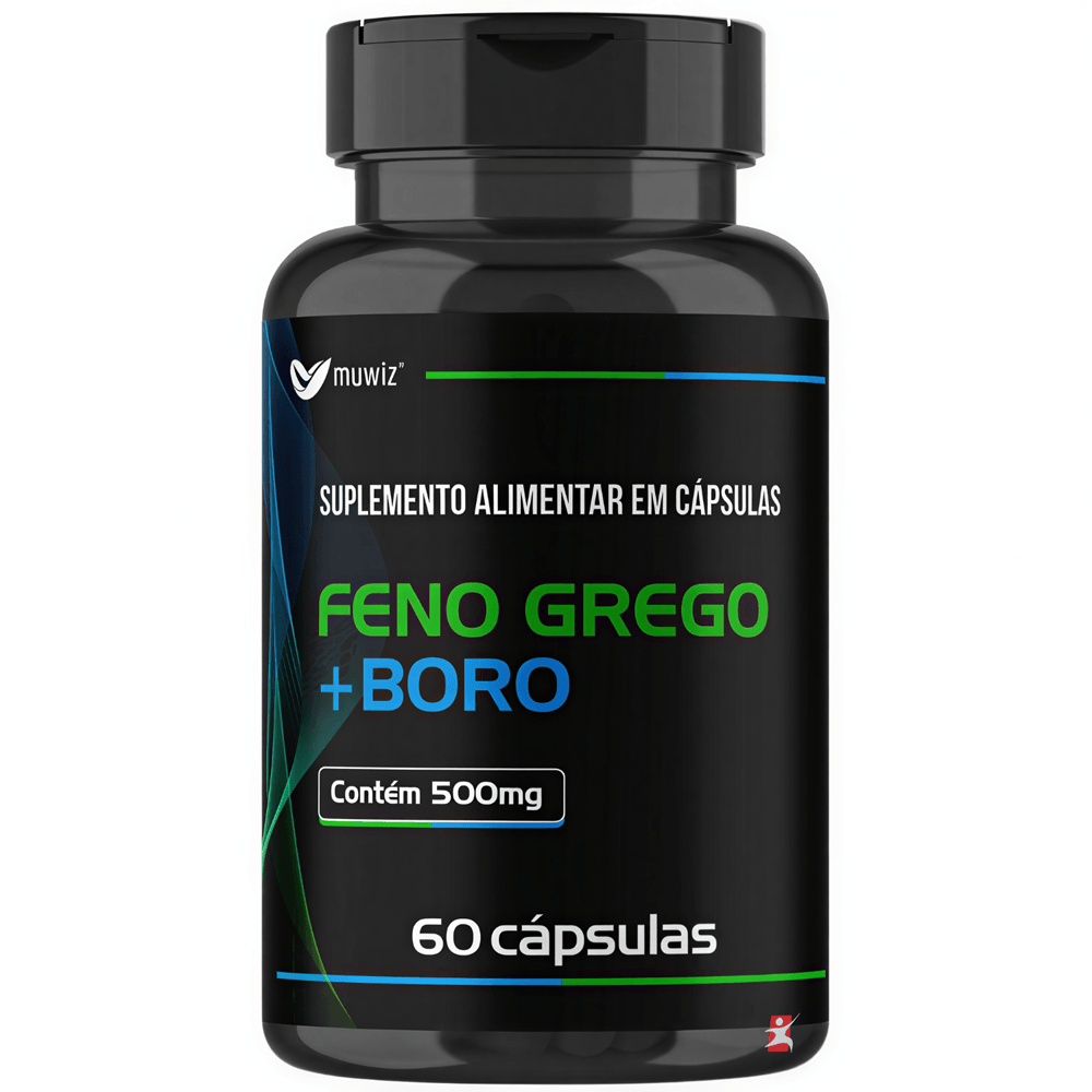 Feno Grego + Boro Muwiz 60 Cápsulas
