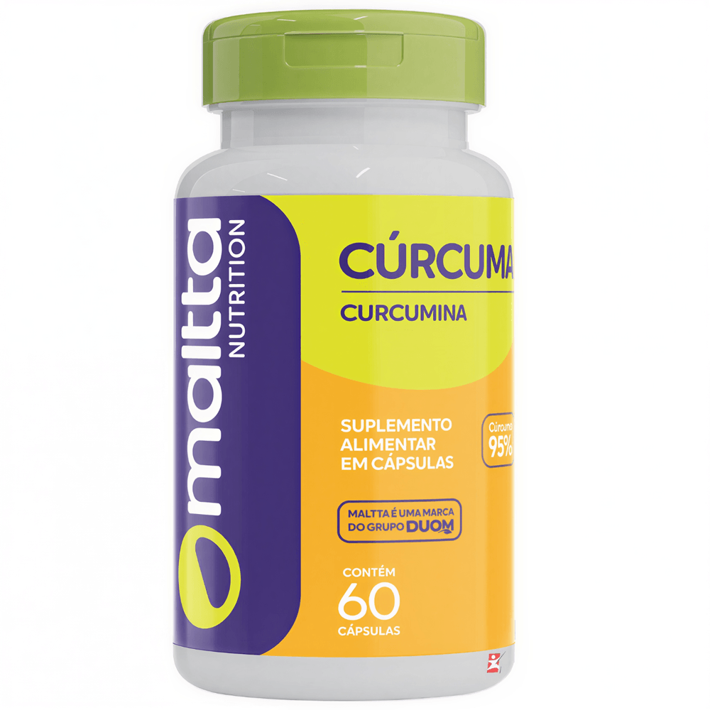 Cúrcuma Curcumina Maltta Nutrition 60 Cápsulas