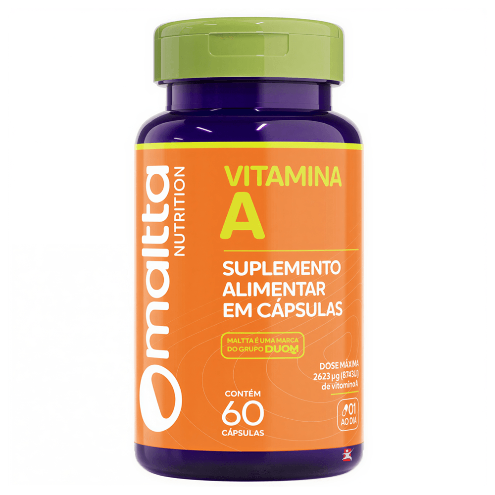 Vitamina A Maltta Nutrtion 60 Cápsulas