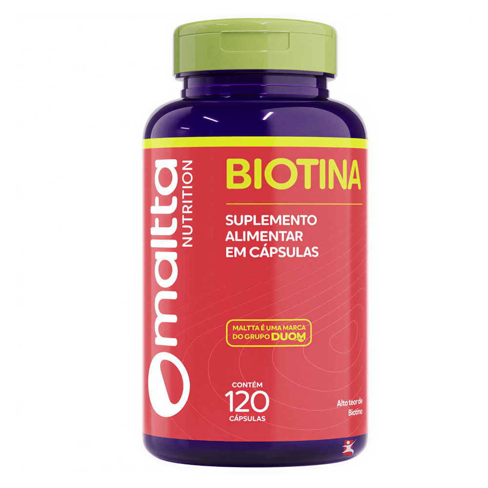 Biotina Maltta Nutrition 120 Cápsulas