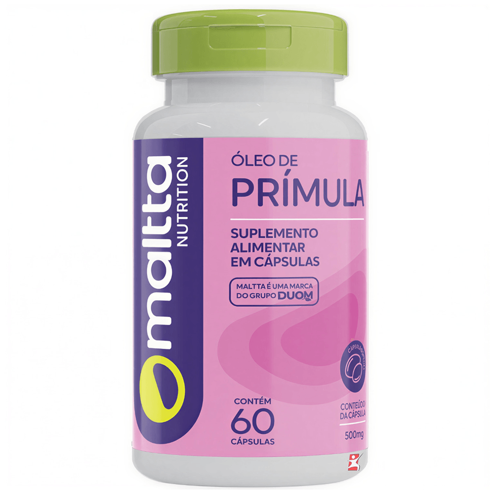 Óleo De Prímula Maltta Nutrition 500mg 60 Cápsulas